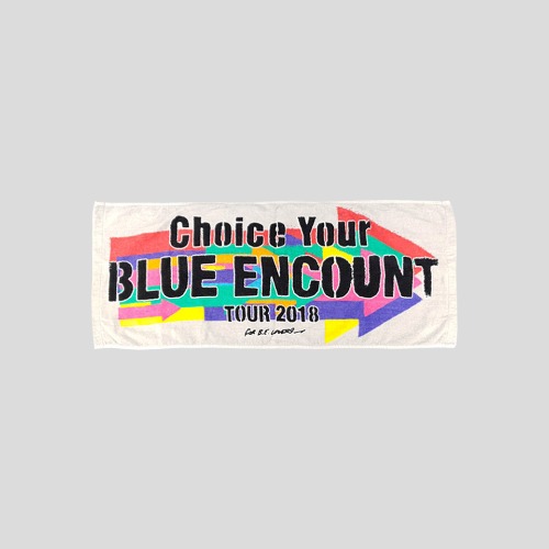 빈티지 BLUE ENCOUNT TOUR 2018 Choice Your 투어 스포츠 타올