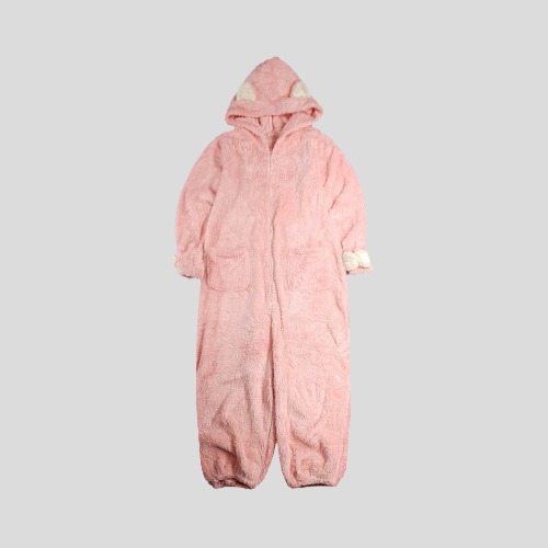 SUNDAYS ROOM 핑크 고양이 파자마 수면잠옷 동물잠옷 슬립웨어 WOMANS M-L