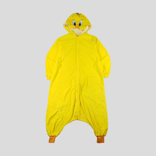 빈티지 옐로우 트위티 파자마 수면잠옷 동물잠옷 슬립웨어 165-170